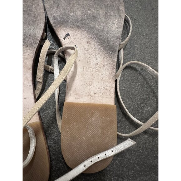 RAYE Coy Sandals Tan Beige Leather - Picture 8 of 8